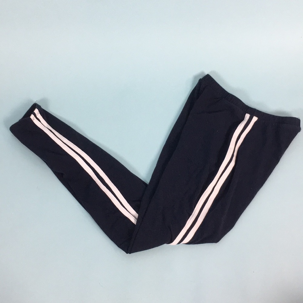 💰 Garage Navy Blue Striped Leggings